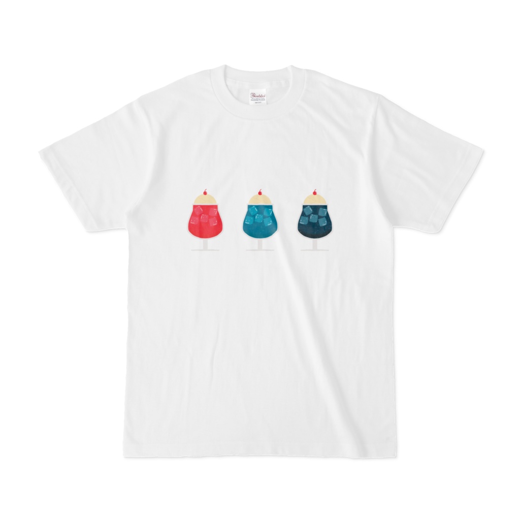 3色クリームソーダTシャツ