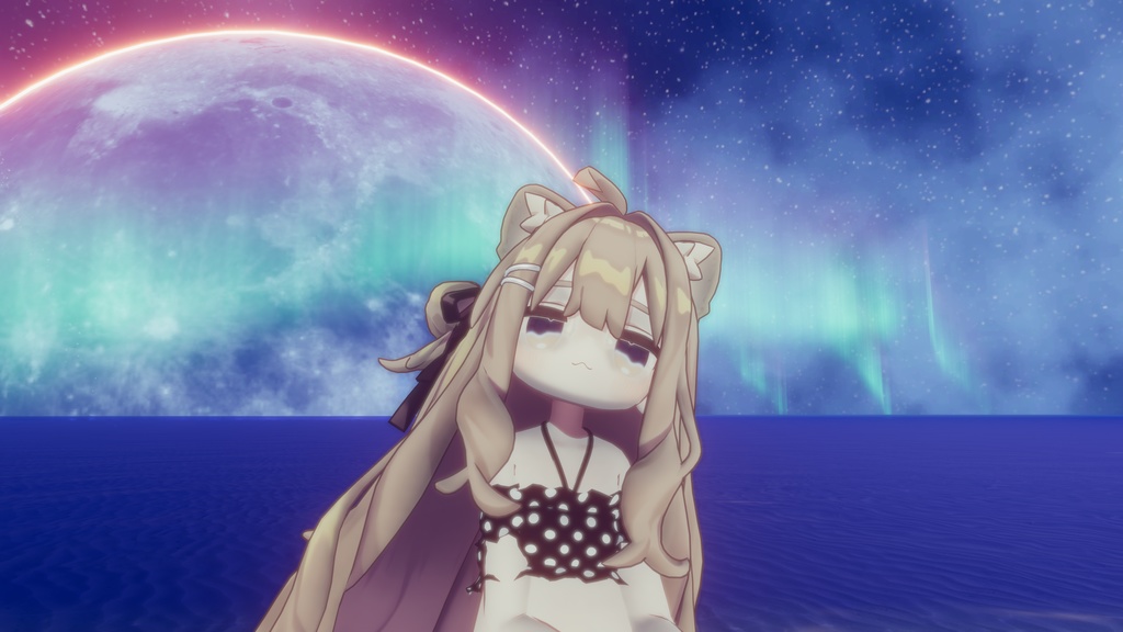 キプフェルちゃん専用アイテクスチャ「Ocean eye」