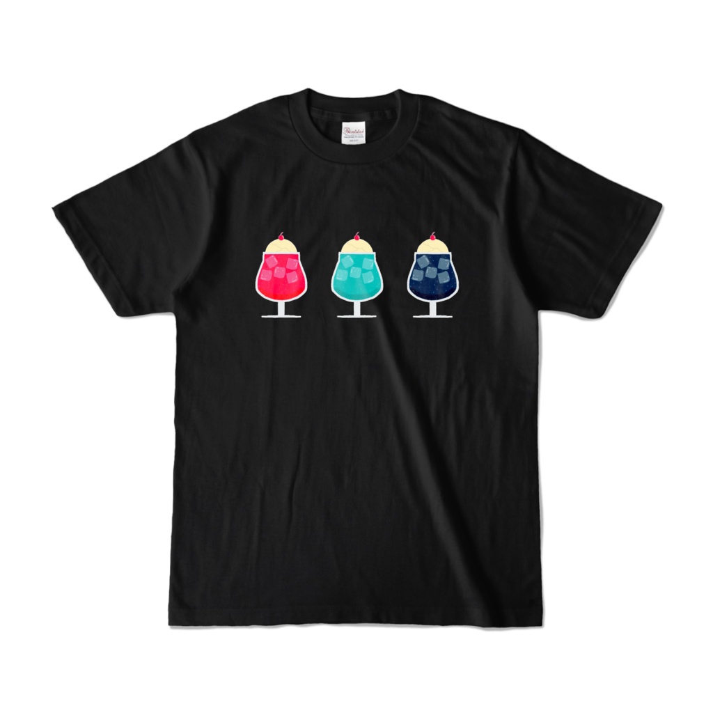 3色クリームソーダTシャツ