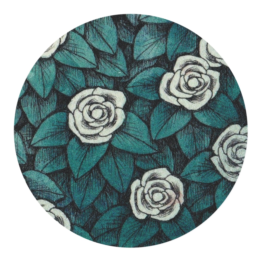 バラもどきマスキングテープ(白)