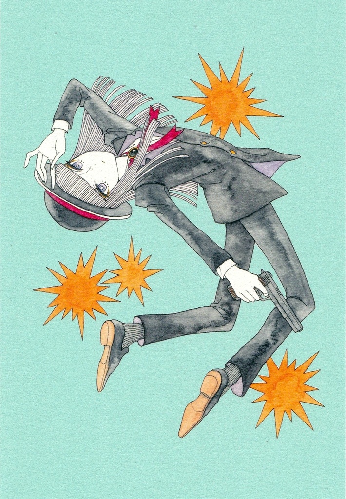 ポストカード「action!」