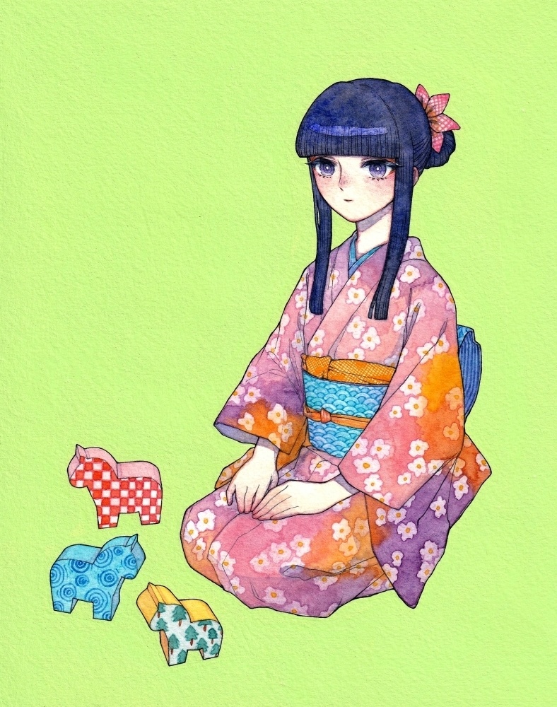 原画「Happy New Year・2026」