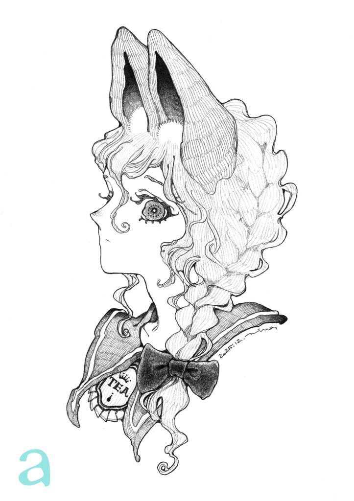 モノクロ原画 a～d