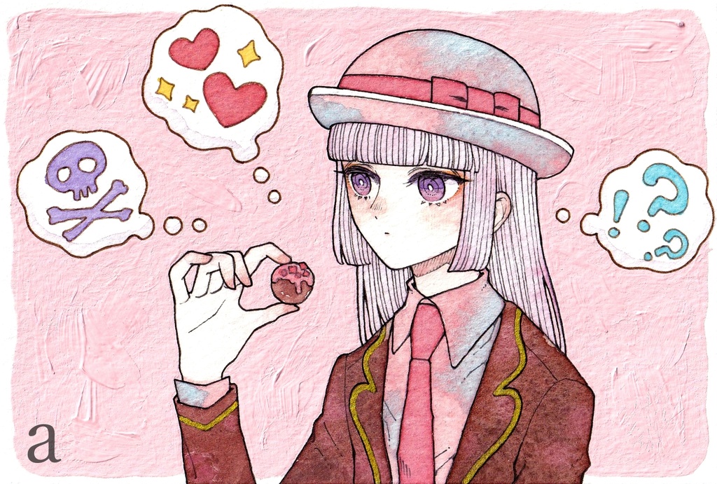 ハガキサイズ原画 a～d