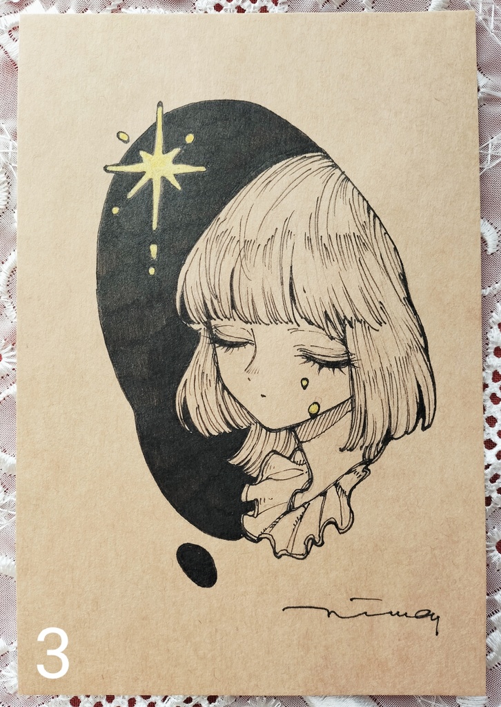 クラフトペーパードローイング 1~5