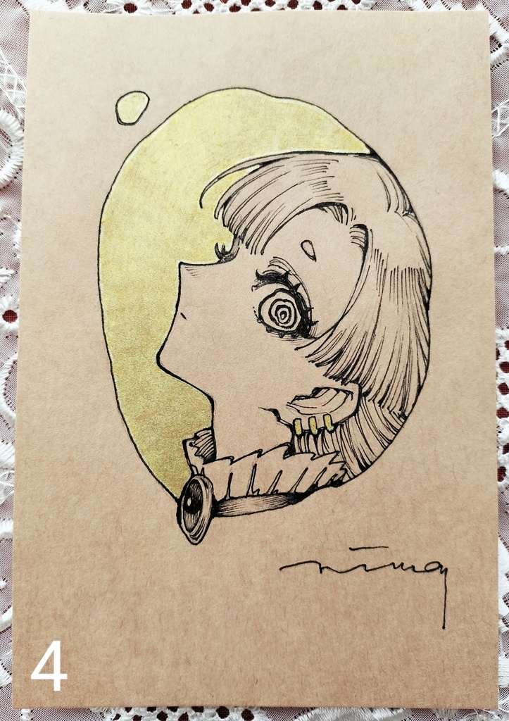 クラフトペーパードローイング 1~5