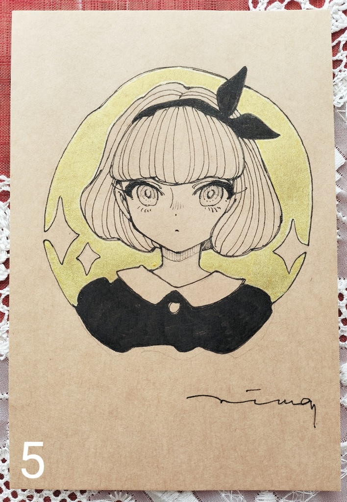 クラフトペーパードローイング 1~5