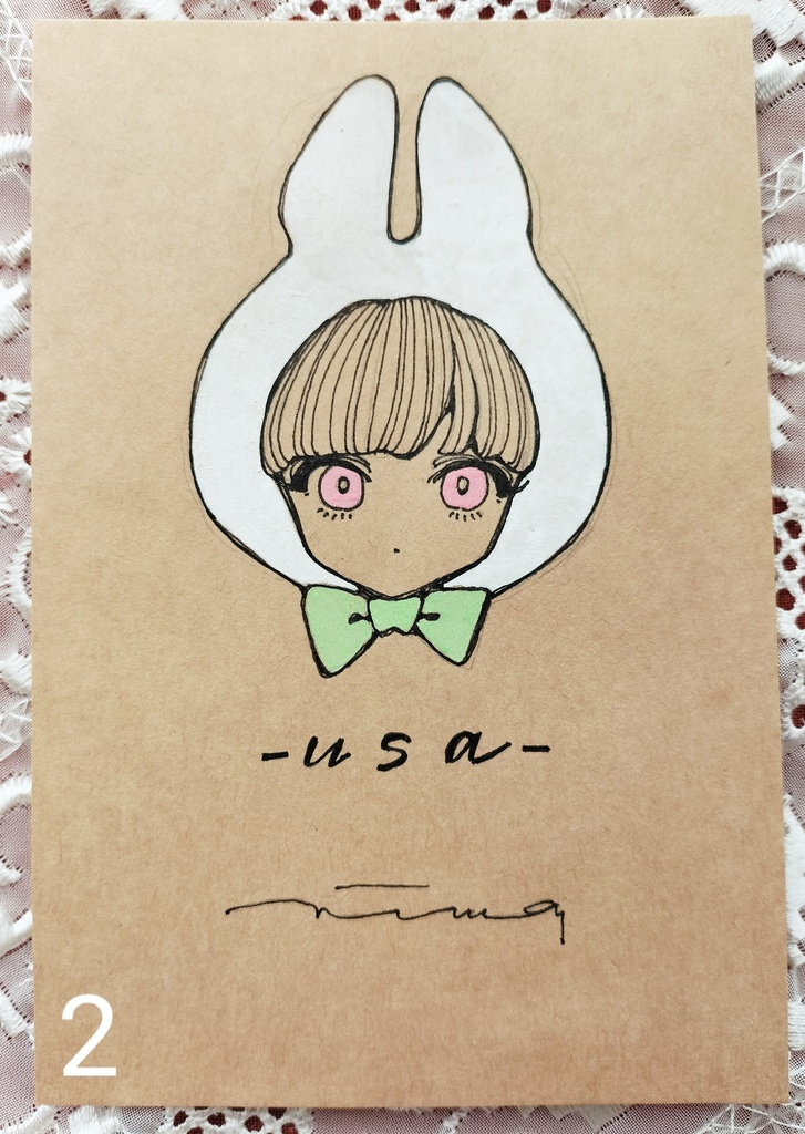 クラフトペーパードローイング 1~5