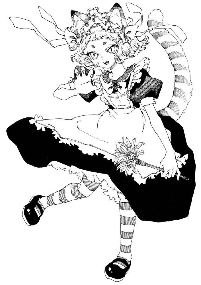 原画「とらねこメイド」