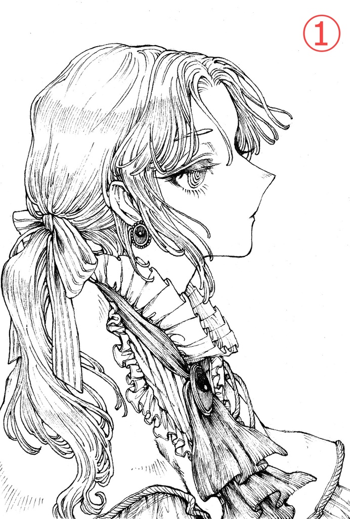 モノクロ原画①～⑩