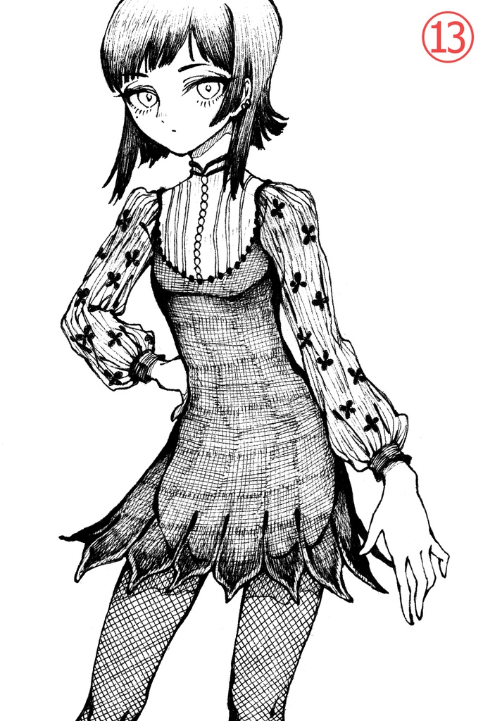 モノクロ原画⑪~⑳