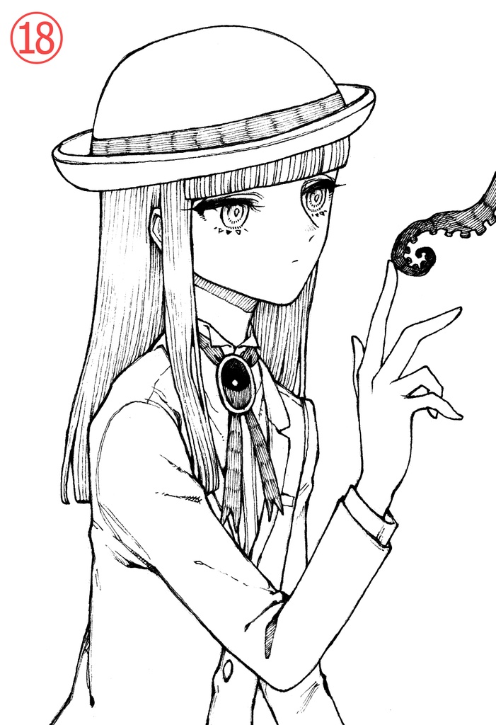 モノクロ原画⑪~⑳