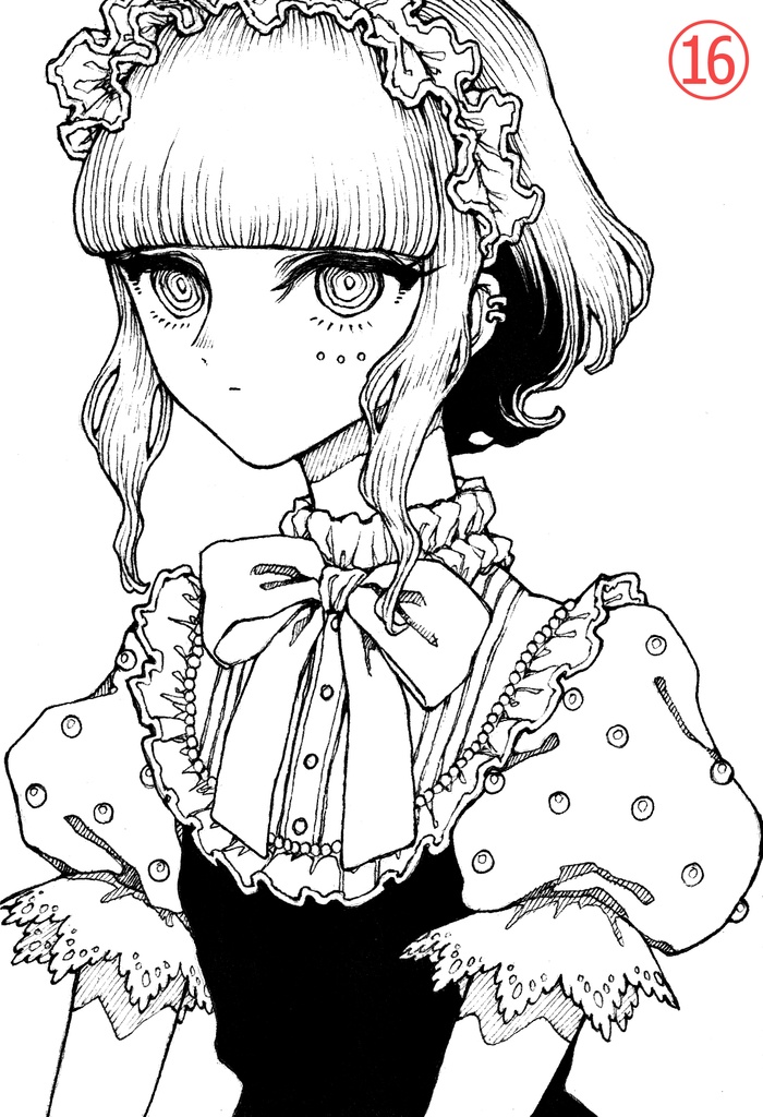モノクロ原画⑪~⑳