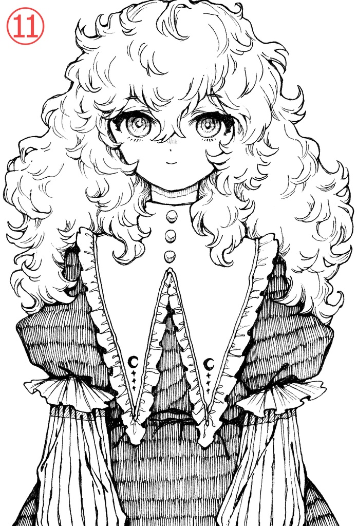 モノクロ原画⑪～⑳