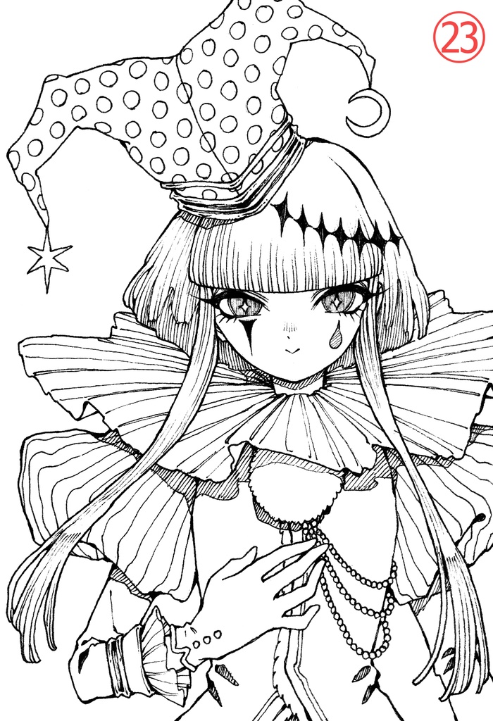 モノクロ原画㉑~㉓