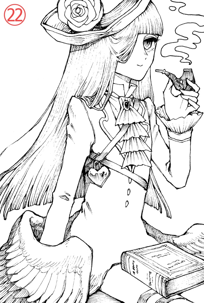 モノクロ原画㉑~㉓