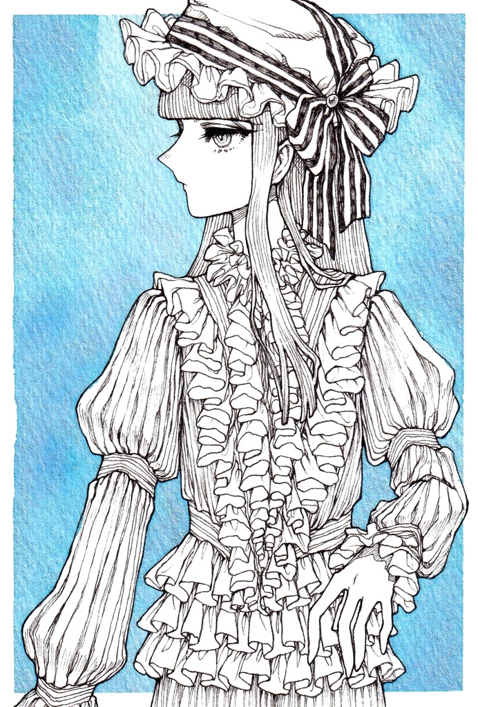 原画「frilly」