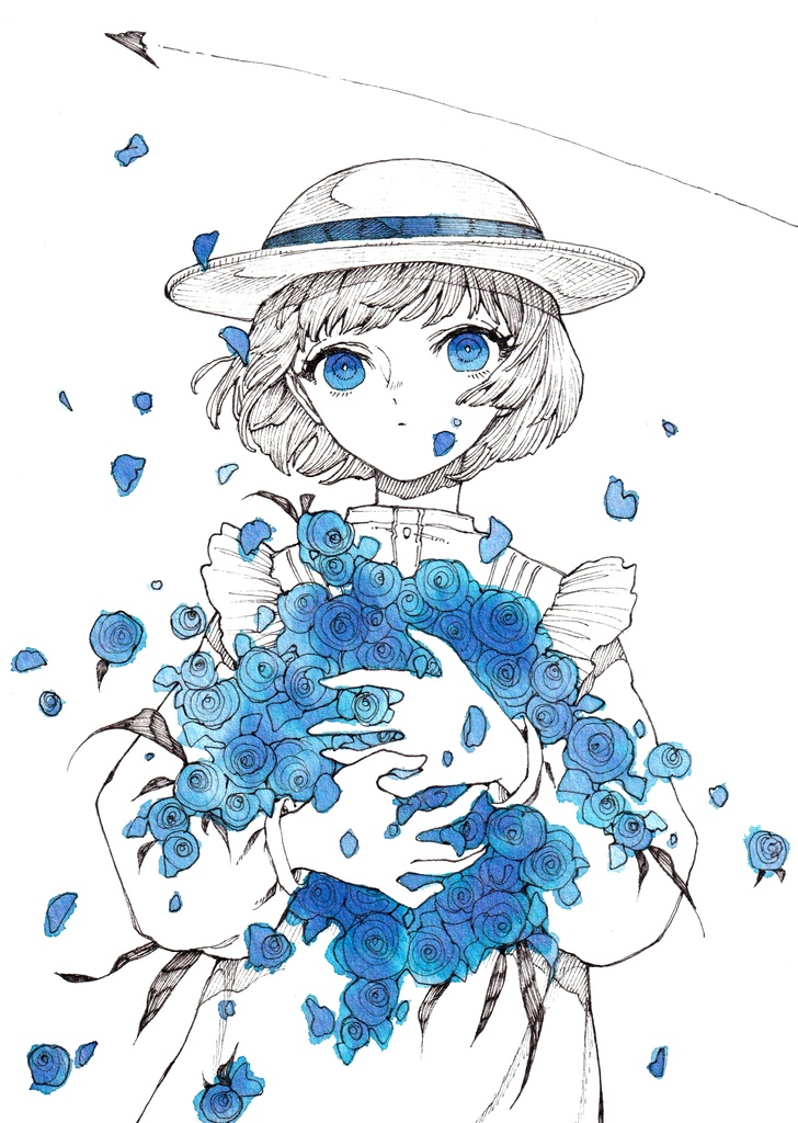 原画「Summer Blue」