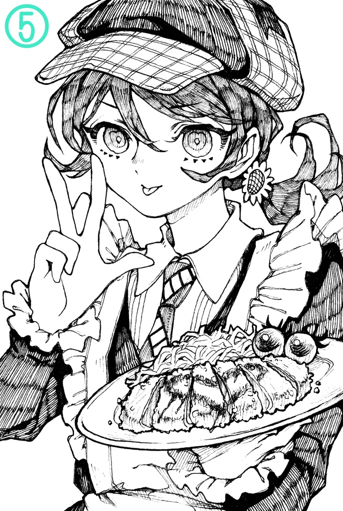 モノクロ原画 ①~⑫