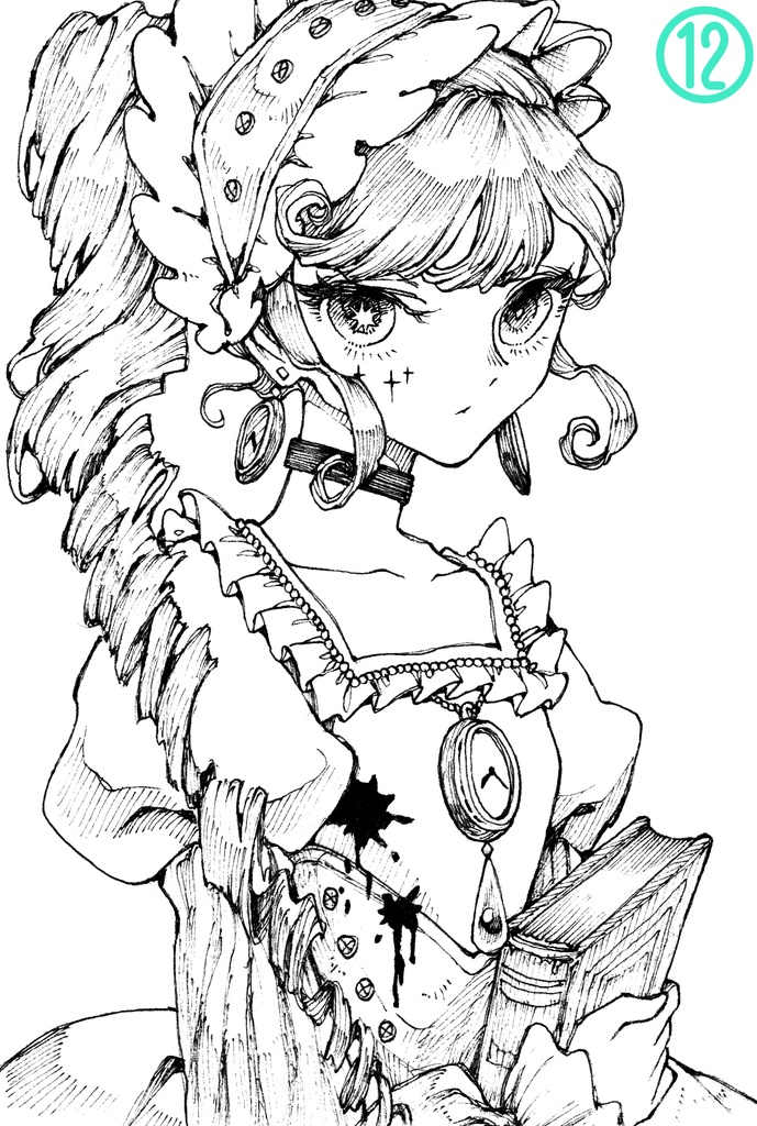 モノクロ原画 ①~⑫