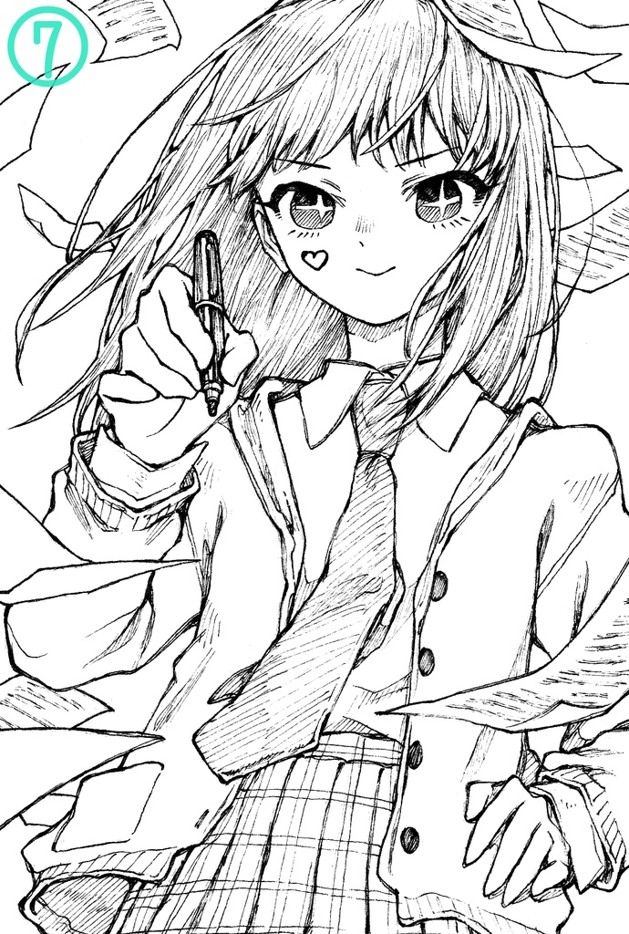 モノクロ原画 ①~⑫