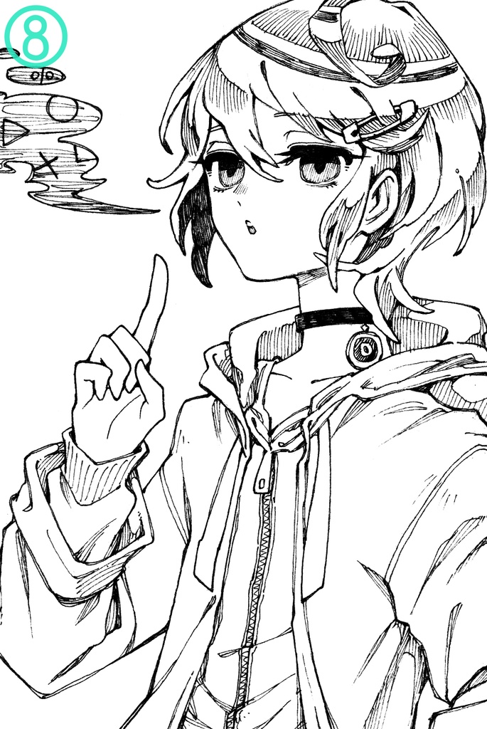 モノクロ原画 ①~⑫