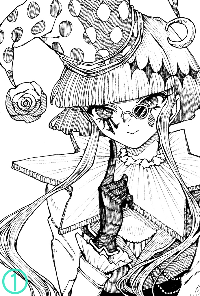 モノクロ原画 ①～⑫