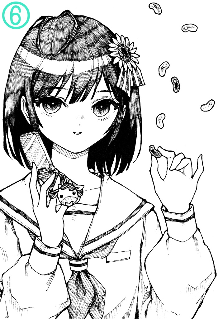 モノクロ原画 ①~⑫