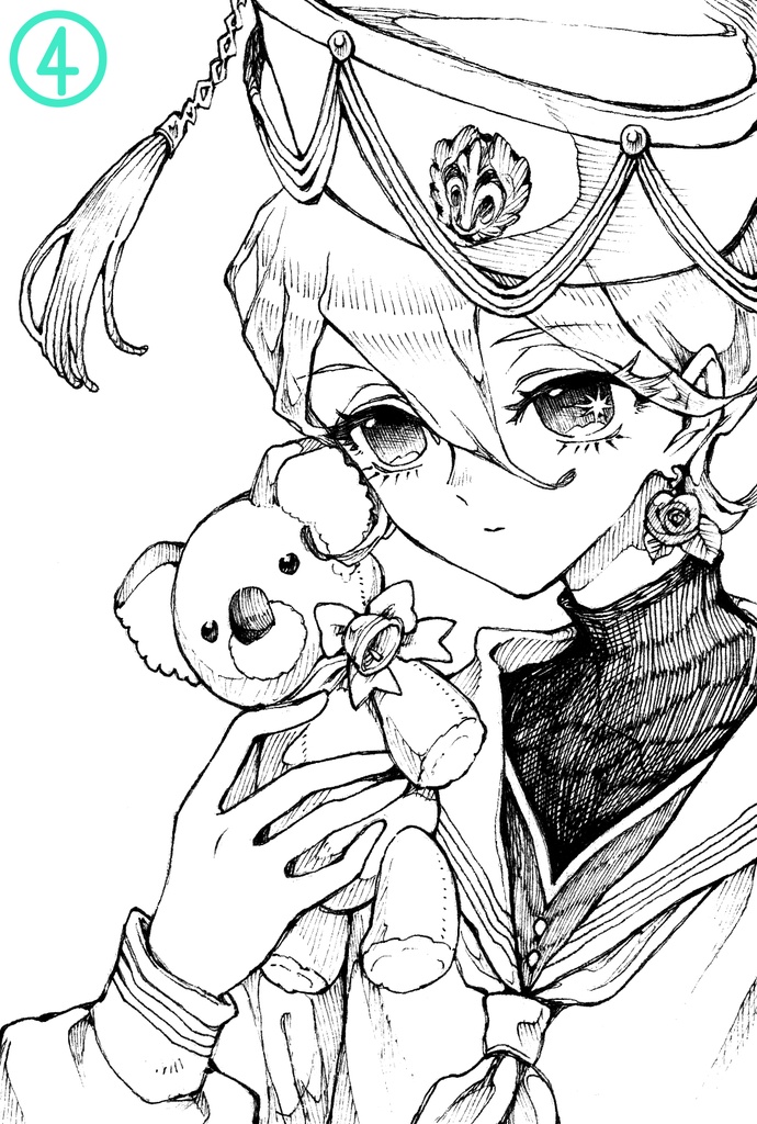 モノクロ原画 ①~⑫