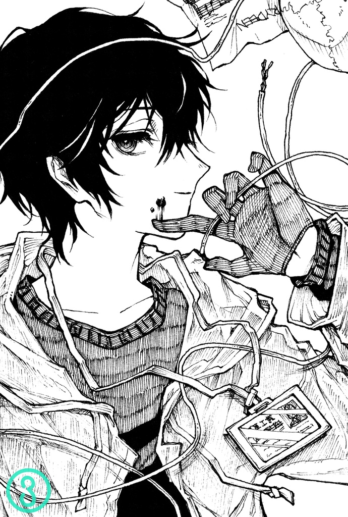 モノクロ原画 ①~⑫