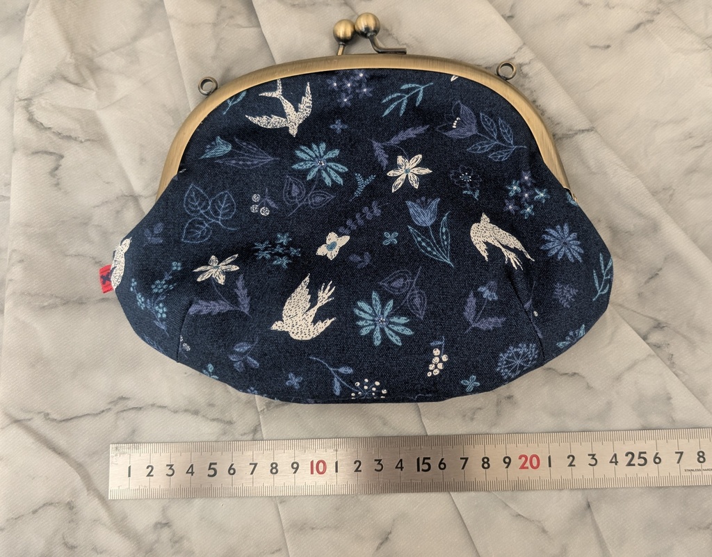 がま口ぬいバッグ(つばめ・サイエンス)