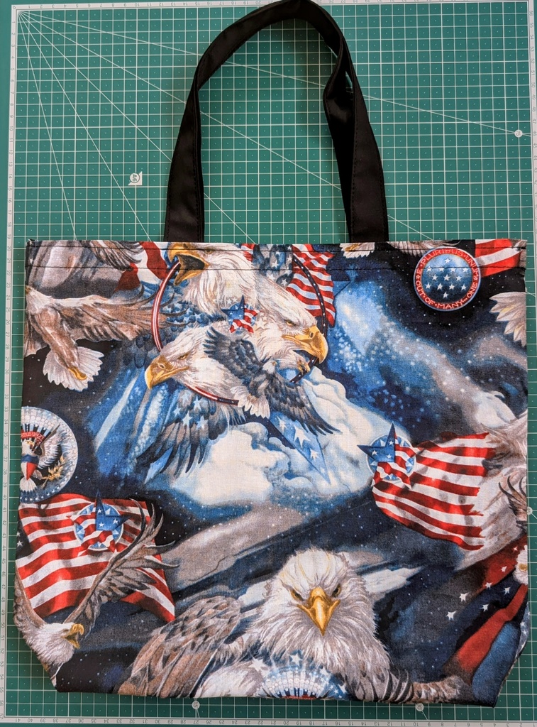 アメリカンリバーシブルトート