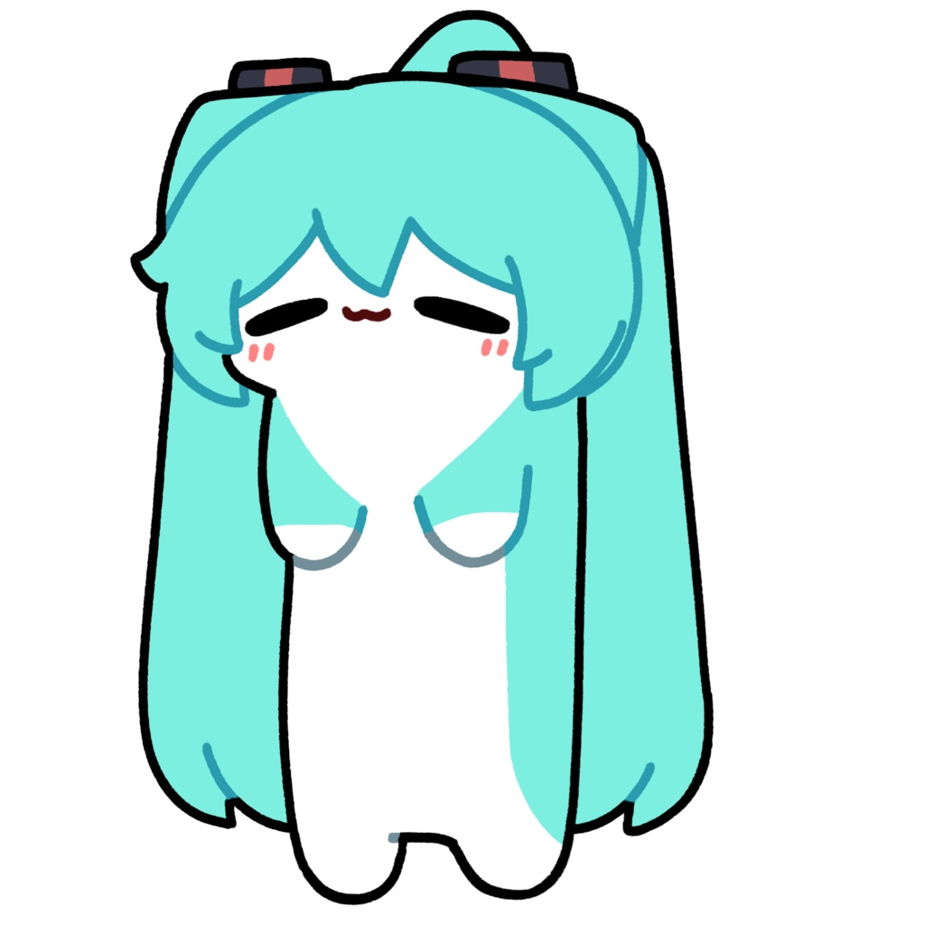 Mikucat Keychain4