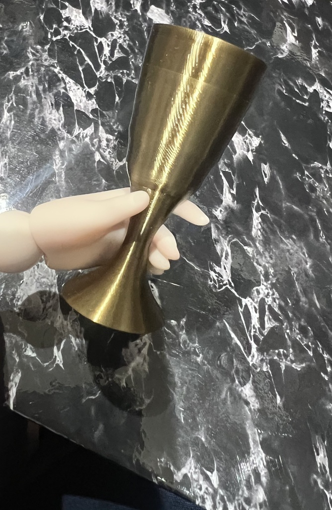 ミニチュア 祝福の金杯 ペア