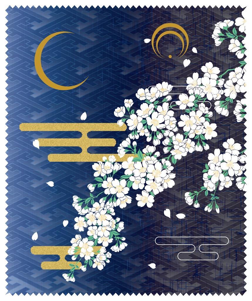刀剣乱舞 三日月宗近 イメージメガネ拭き Konomi Accessory Booth