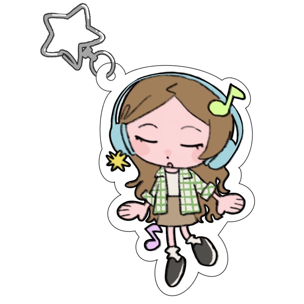 アクリルキーホルダー