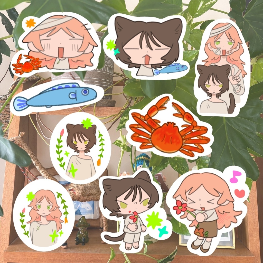 10pcs ステッカーセット