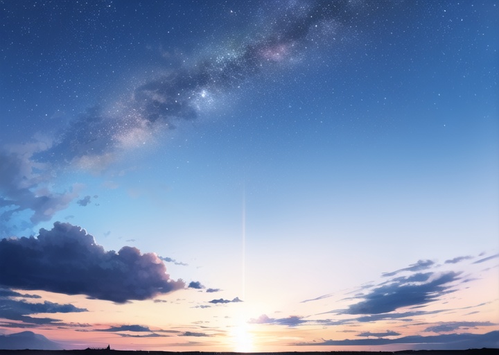 A4サイズ300dpi、カラー背景素材_空003