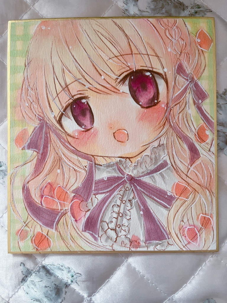 ミニ色紙　オリジナル