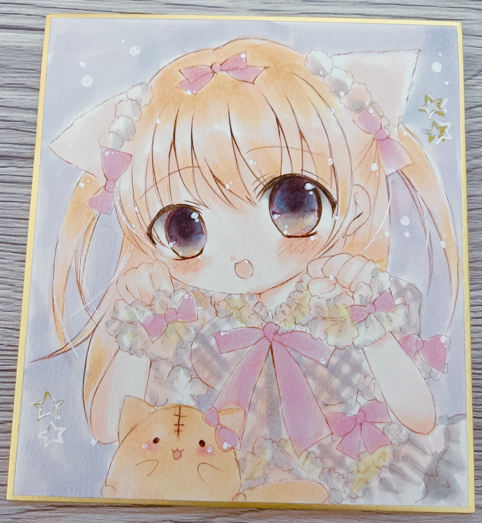 色紙イラスト　小　オリジナル