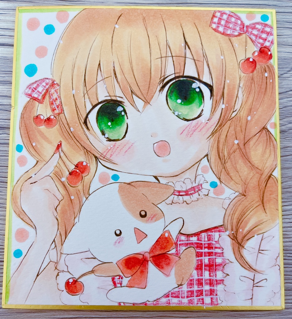きらりんレボリューション　色紙　小