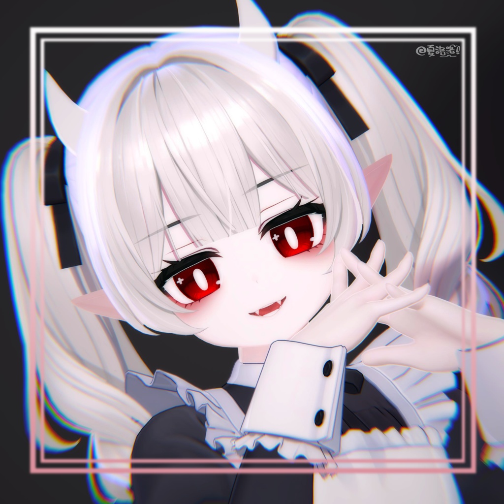 【ミルティナ-Milltina】Vampire Face-BlendShape + Emoticons