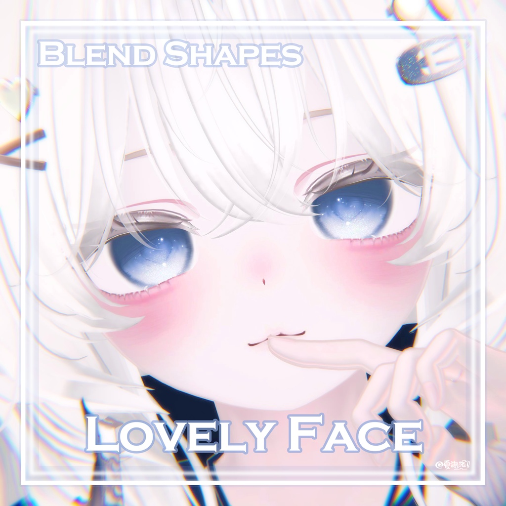 【マヌカ-Manuka】Lovely Face-BlendShape