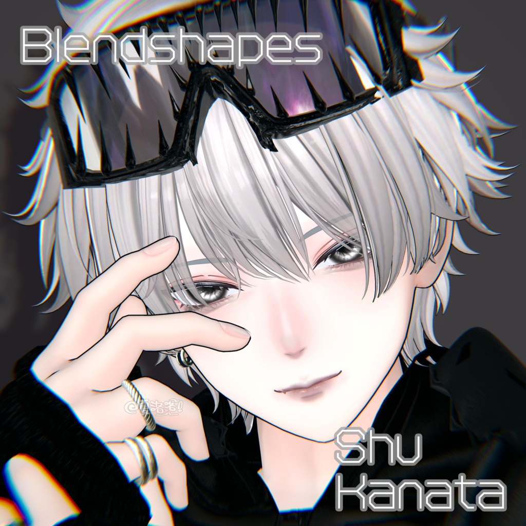 【彼方-Kanata】Shu Face-Animation BlendShape