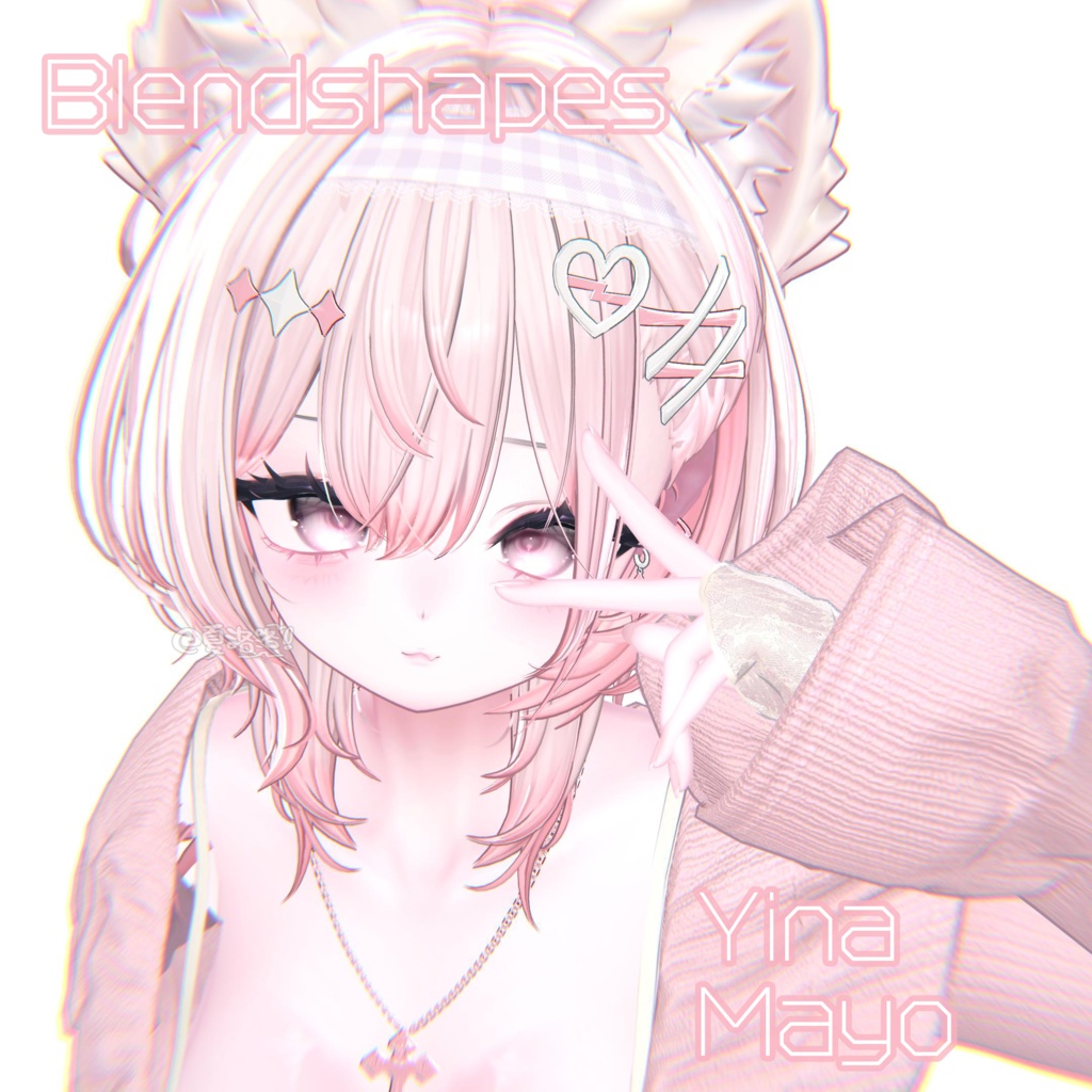 【まよ-Mayo 】🎀Yina🎀Face BlendShape Animation