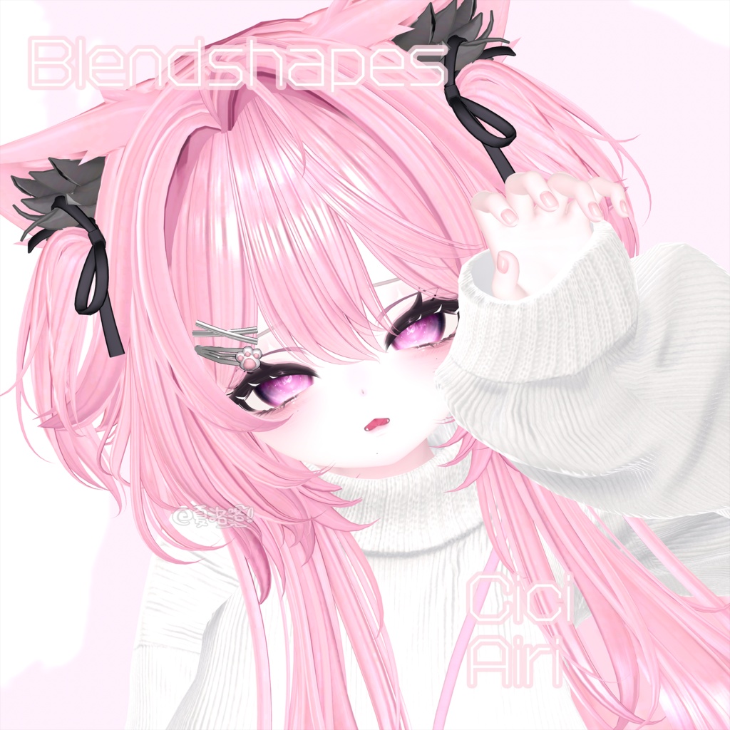 【愛莉-Airi】💟Cici💟Face BlendShape Animation