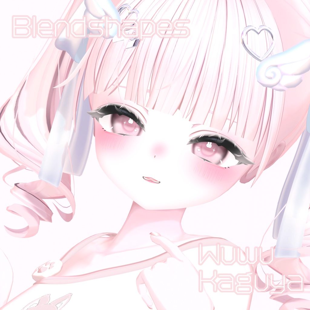 【輝夜-Kaguya】🌸Wuwu🌸Face BlendShape Animation