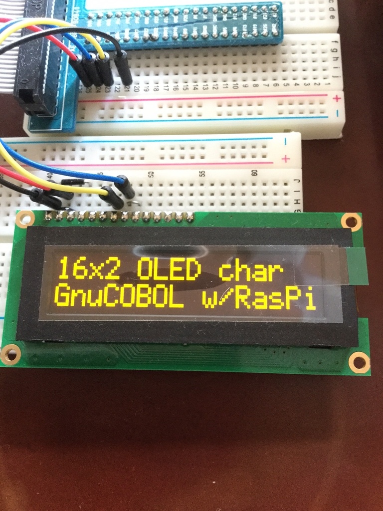 GPIO port COntrOL by COBOL