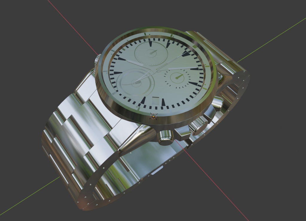 【unitypackage、fbx】腕時計