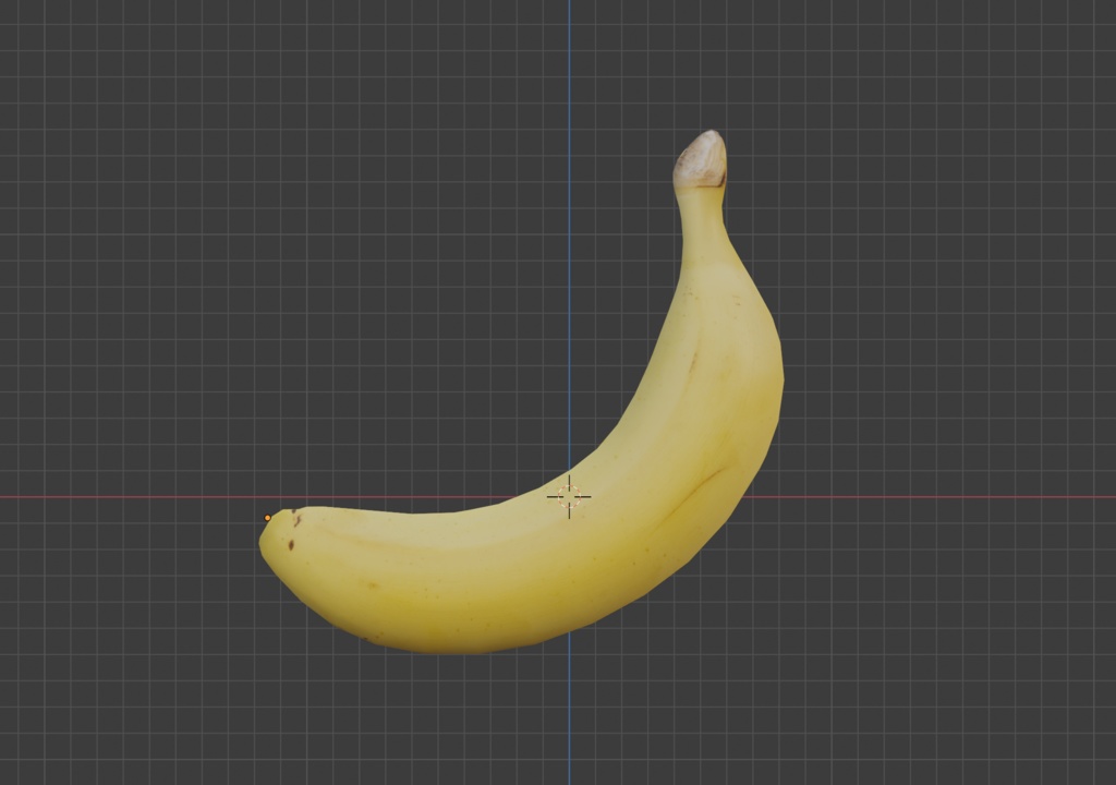 【unitypackage、fbx】バナナ